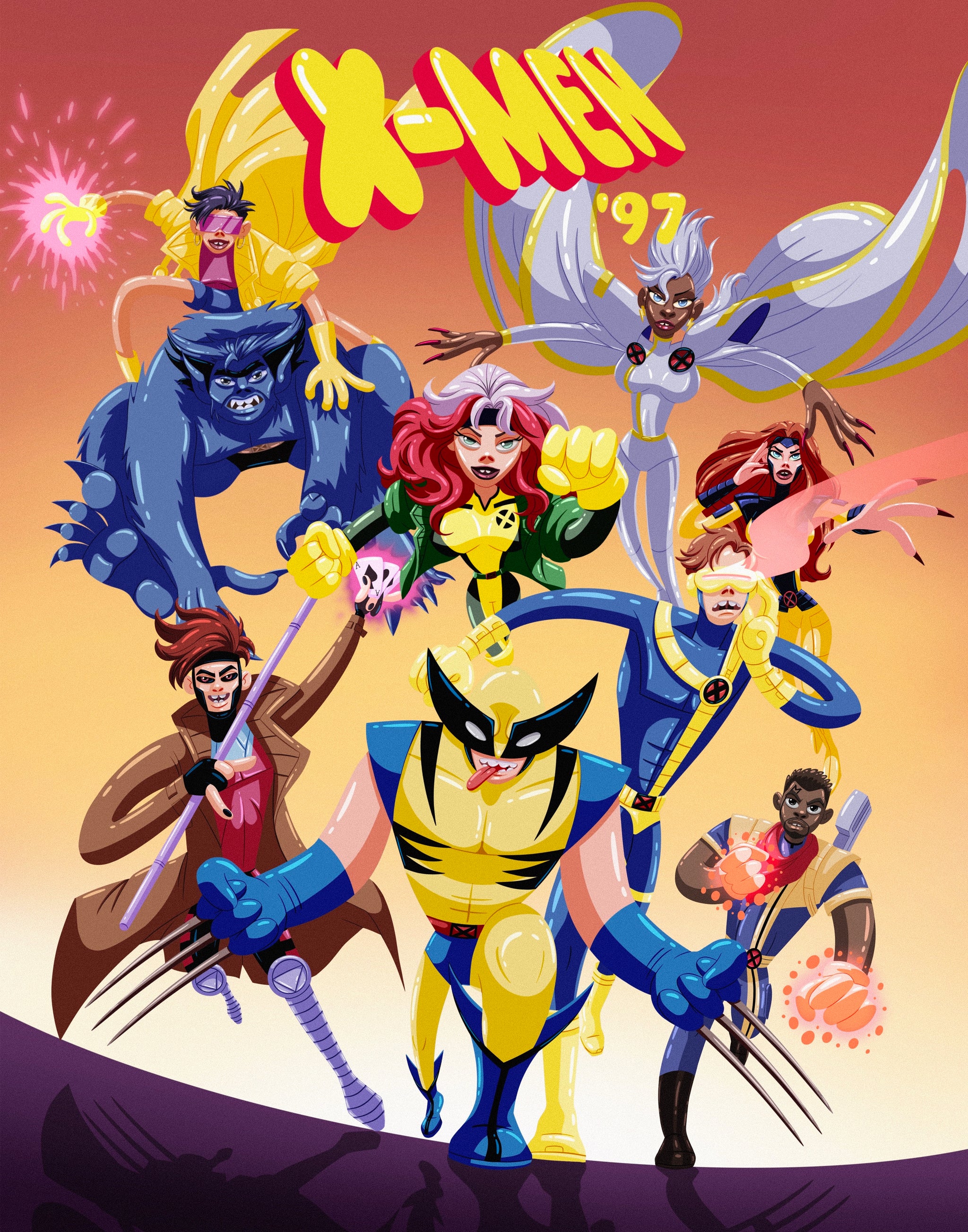 X-Men '97 Limited Edition Print – Jareds Robots